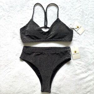 Body Glove Black Glitter Bikini